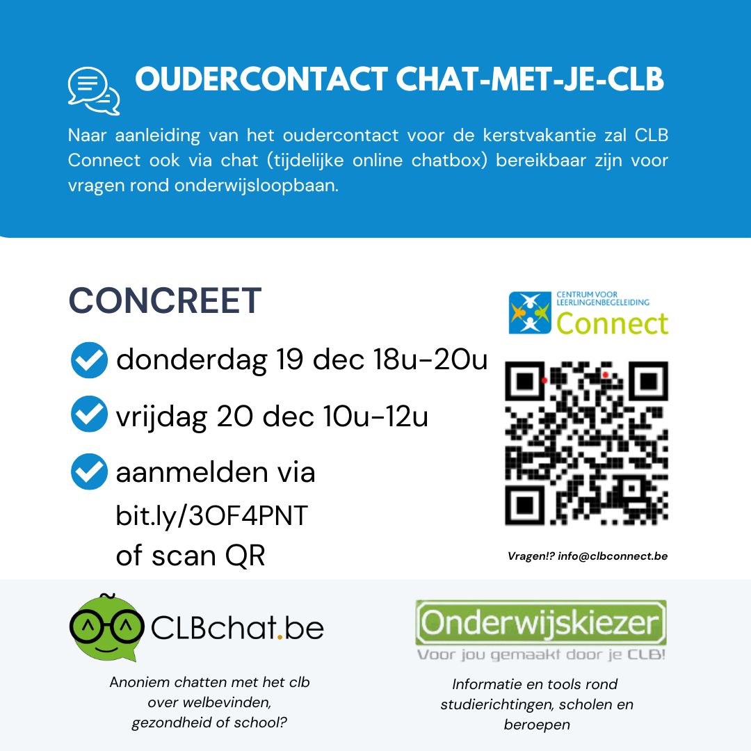 Oudercontact CHAT MET JE CLB dec 2024